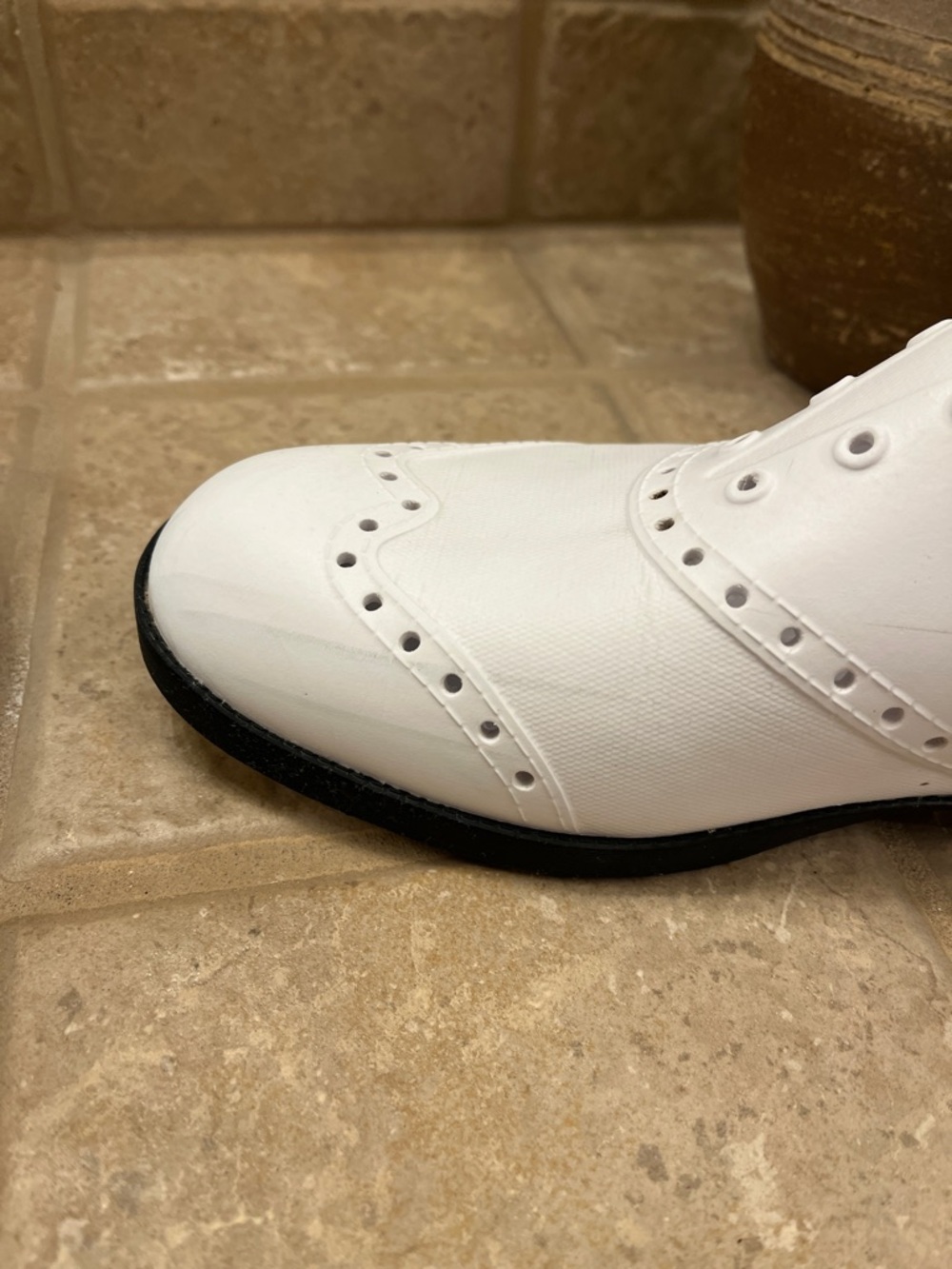 Biion White Unisex Golf Shoes 7/9 - Picture 6 of 7